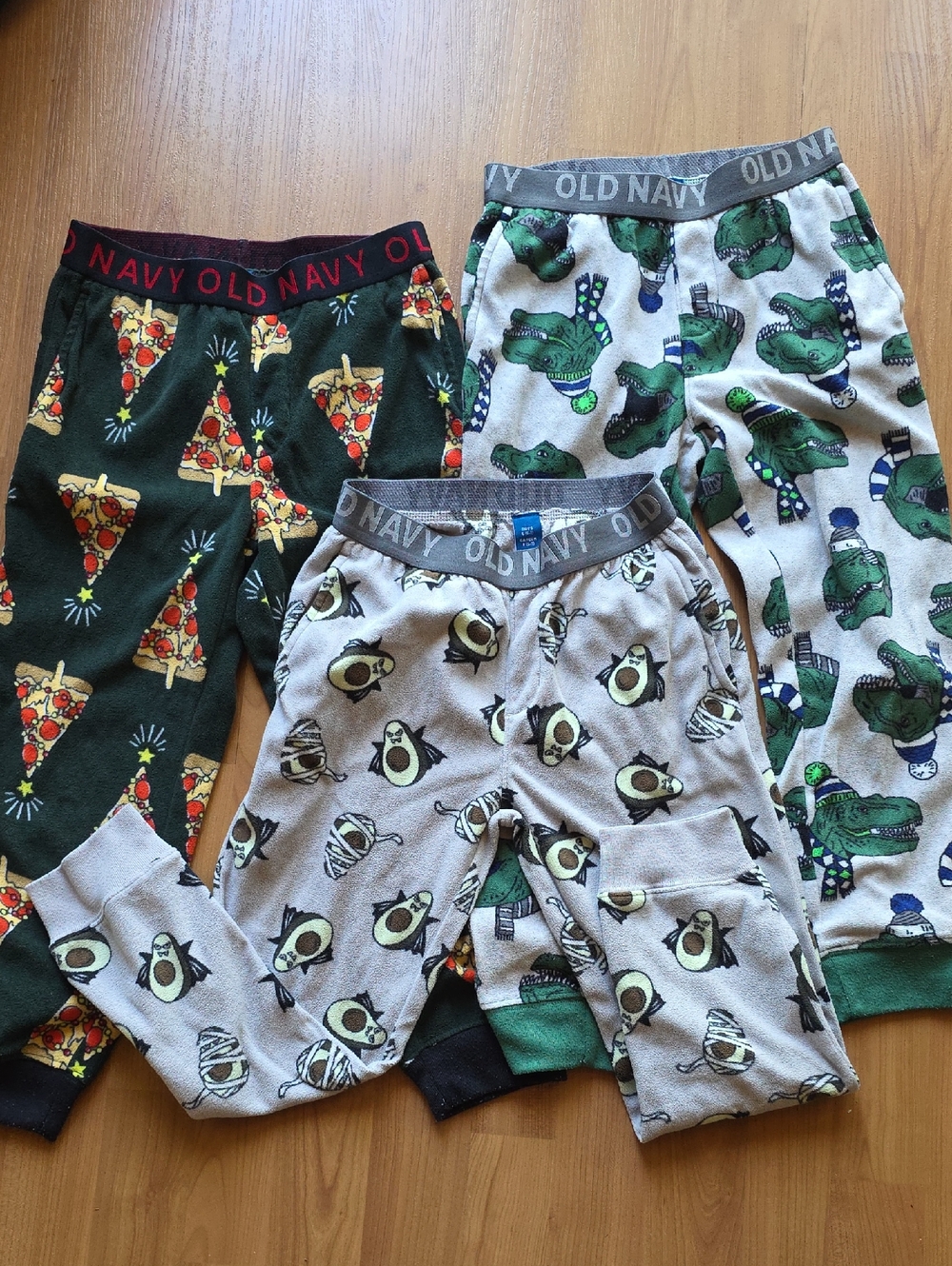 Old Navy Boys Pajama Fleece Pants Lot - For 6-7 Y